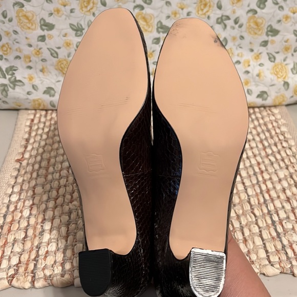 Ros Hommerson Snake Print Leather in Size 12 - Picture 6 of 8